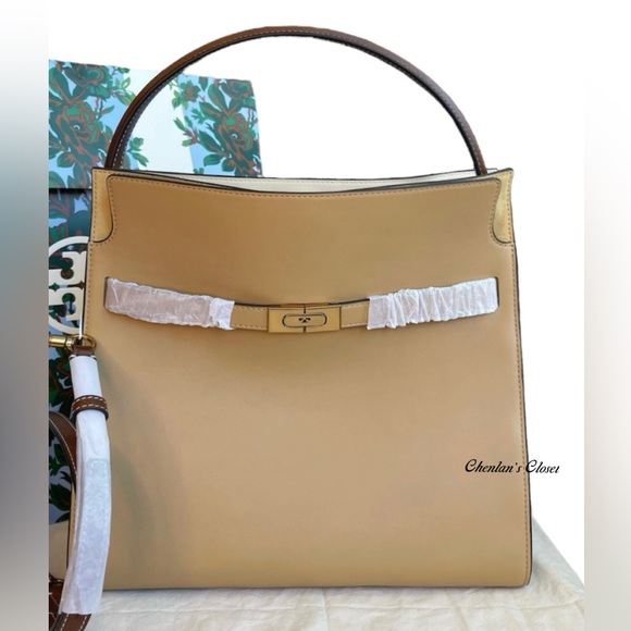 Tory Burch Large LEE RADZIWILL DOUBLE BAG - Picture 7 of 15